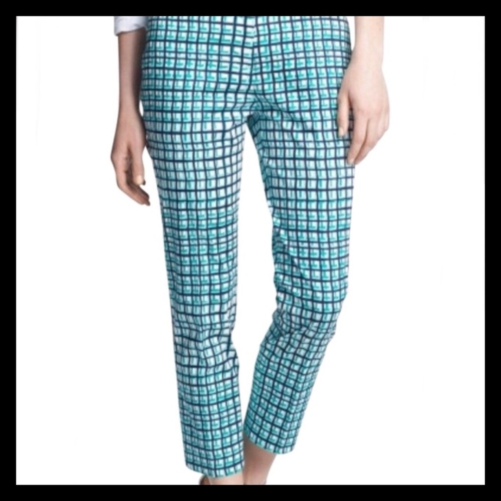 NWOT Kate Spade Breezeblock Print Capris